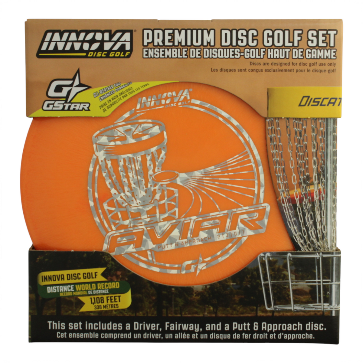 3-Pack GStar Disc Golf Set