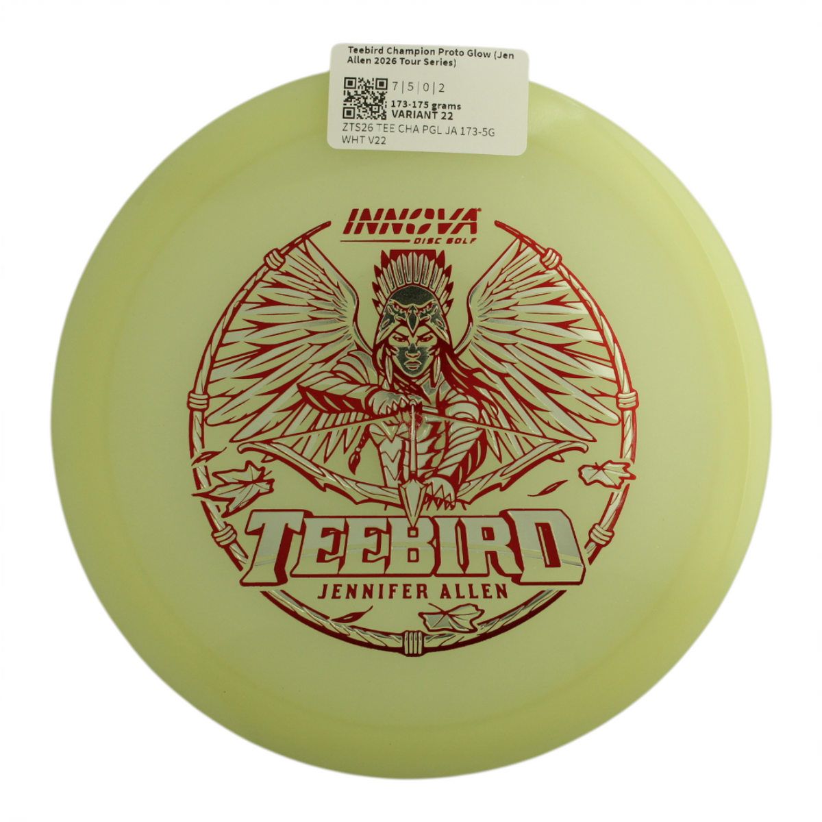 Teebird Champion Proto Glow (Jen Allen 2026 Tour Series)