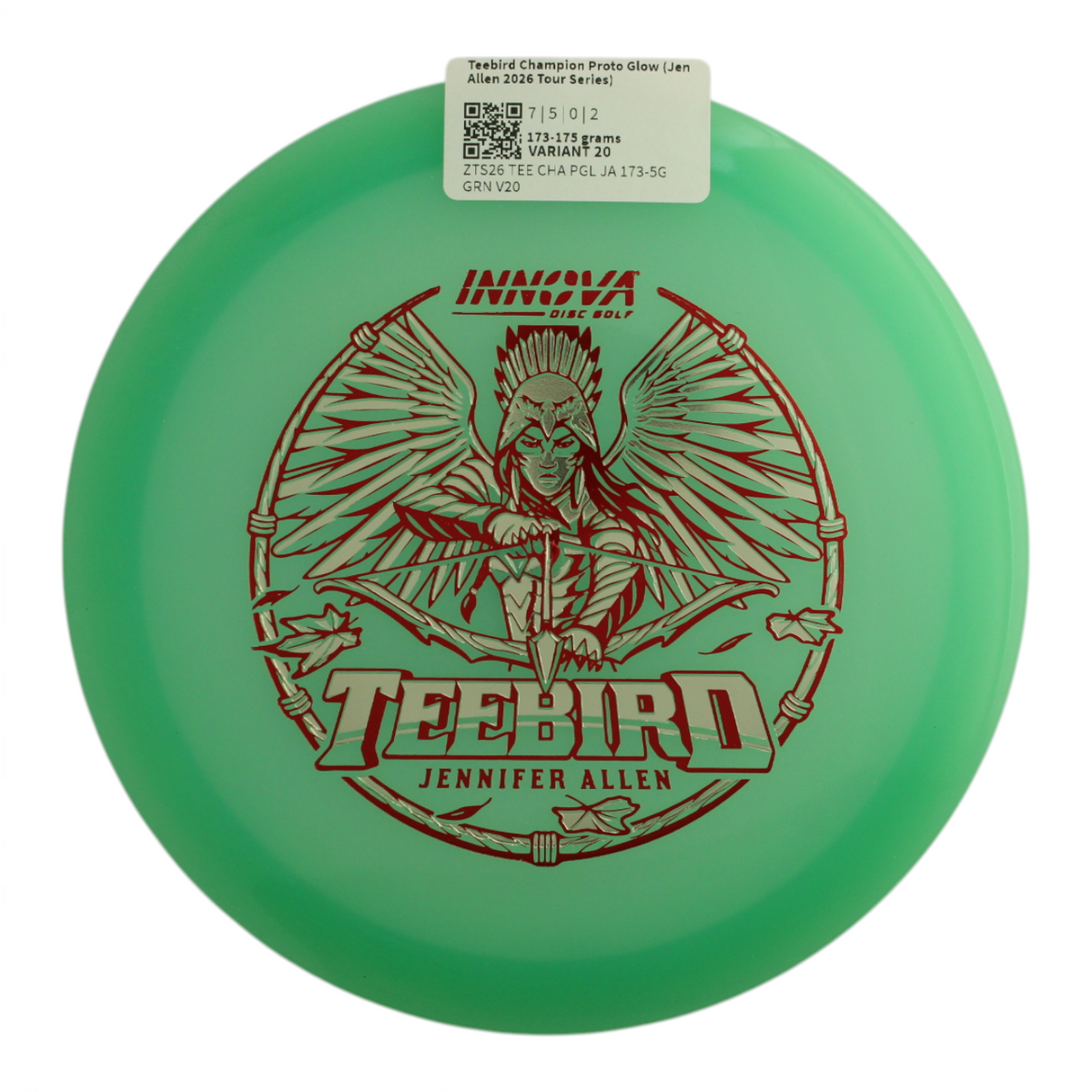 Teebird Champion Proto Glow (Jen Allen 2026 Tour Series)