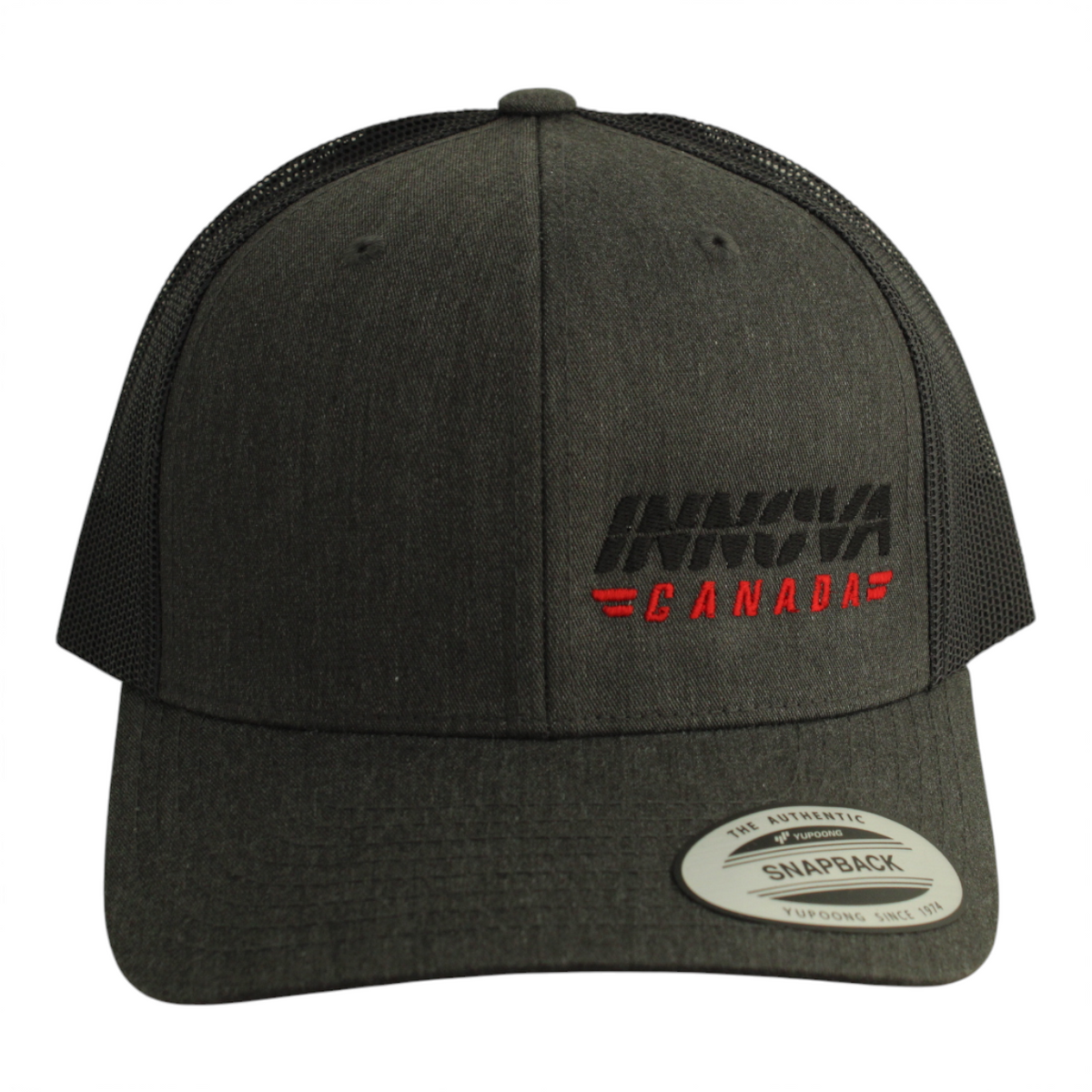 Innova Canada Curved-Brim Trucker Hat (Mini Logo)