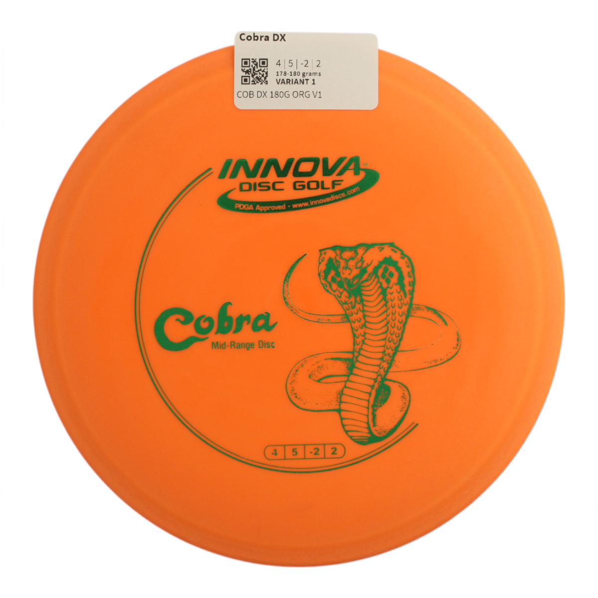 INNOVA DISC GOLF CANADA	Cobra	Midrange
Excellent grip	Lightweight options available		Good for beginners		Great for learning techniques
Grippy feel	Flexible in cooler conditions	Great for distance and control	Maintains stability over time	Comfortable for grip
