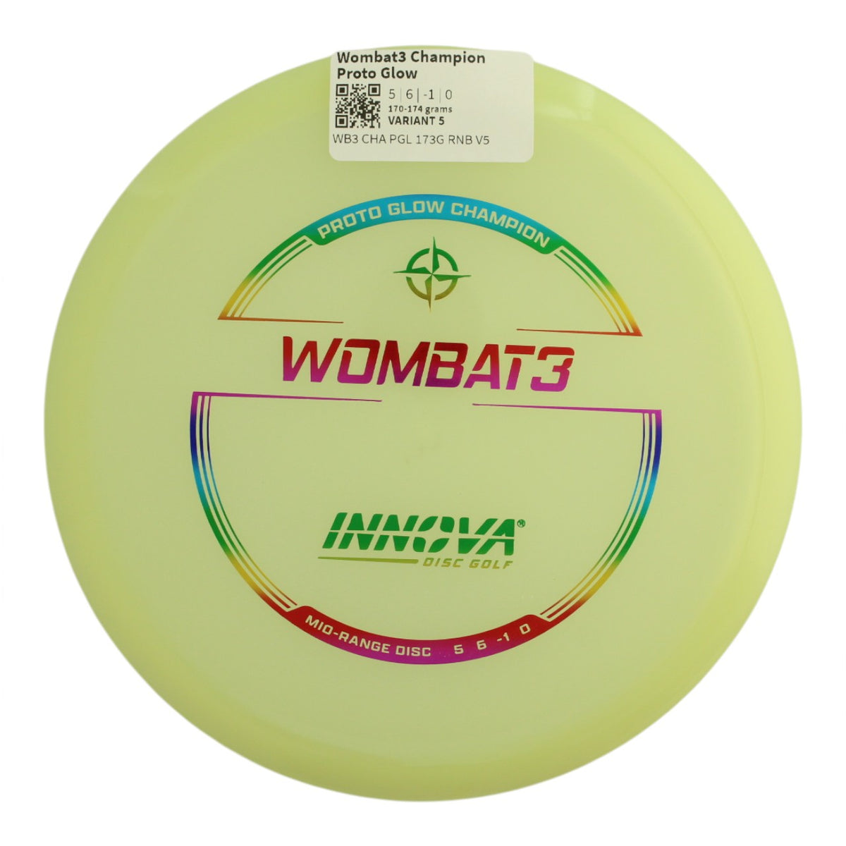 Wombat3 Champion Proto Glow