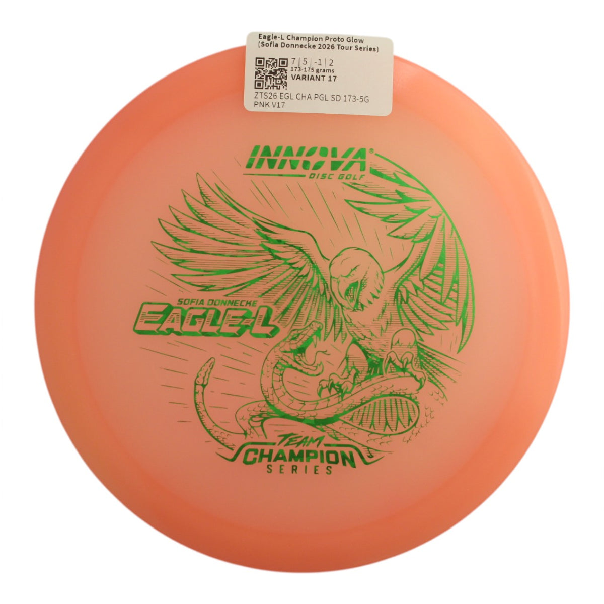 Eagle-L Champion Proto Glow (Sofia Donnecke 2026 Tour Series)