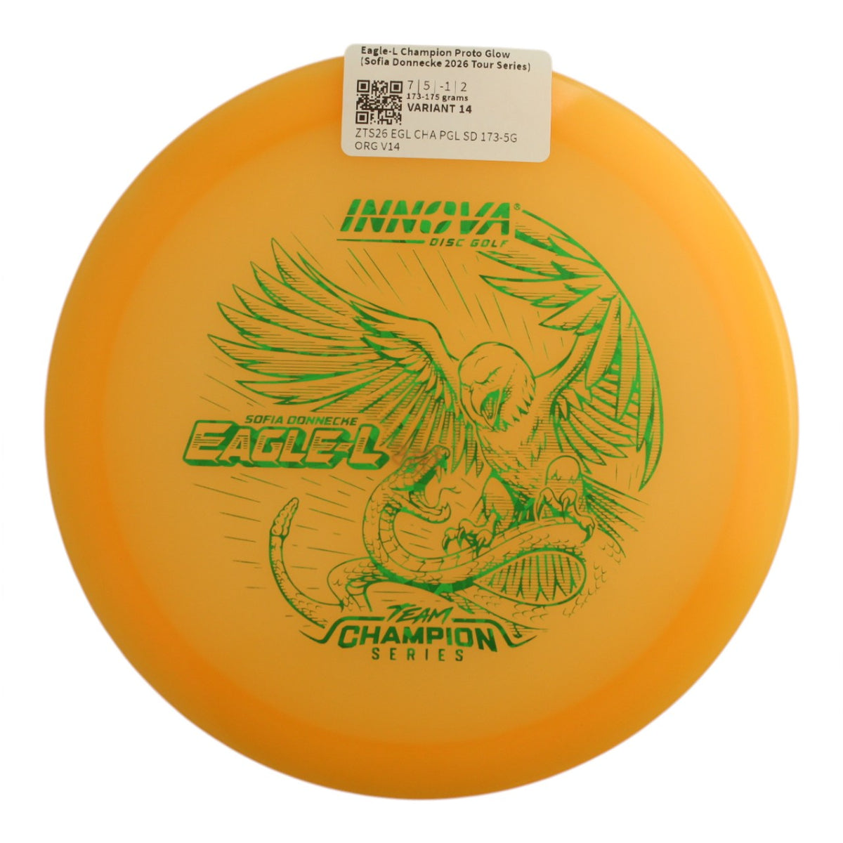 Eagle-L Champion Proto Glow (Sofia Donnecke 2026 Tour Series)