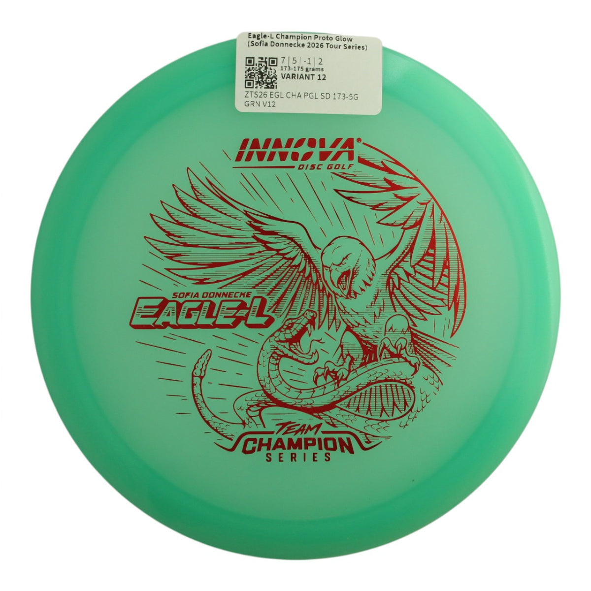 Eagle-L Champion Proto Glow (Sofia Donnecke 2026 Tour Series)