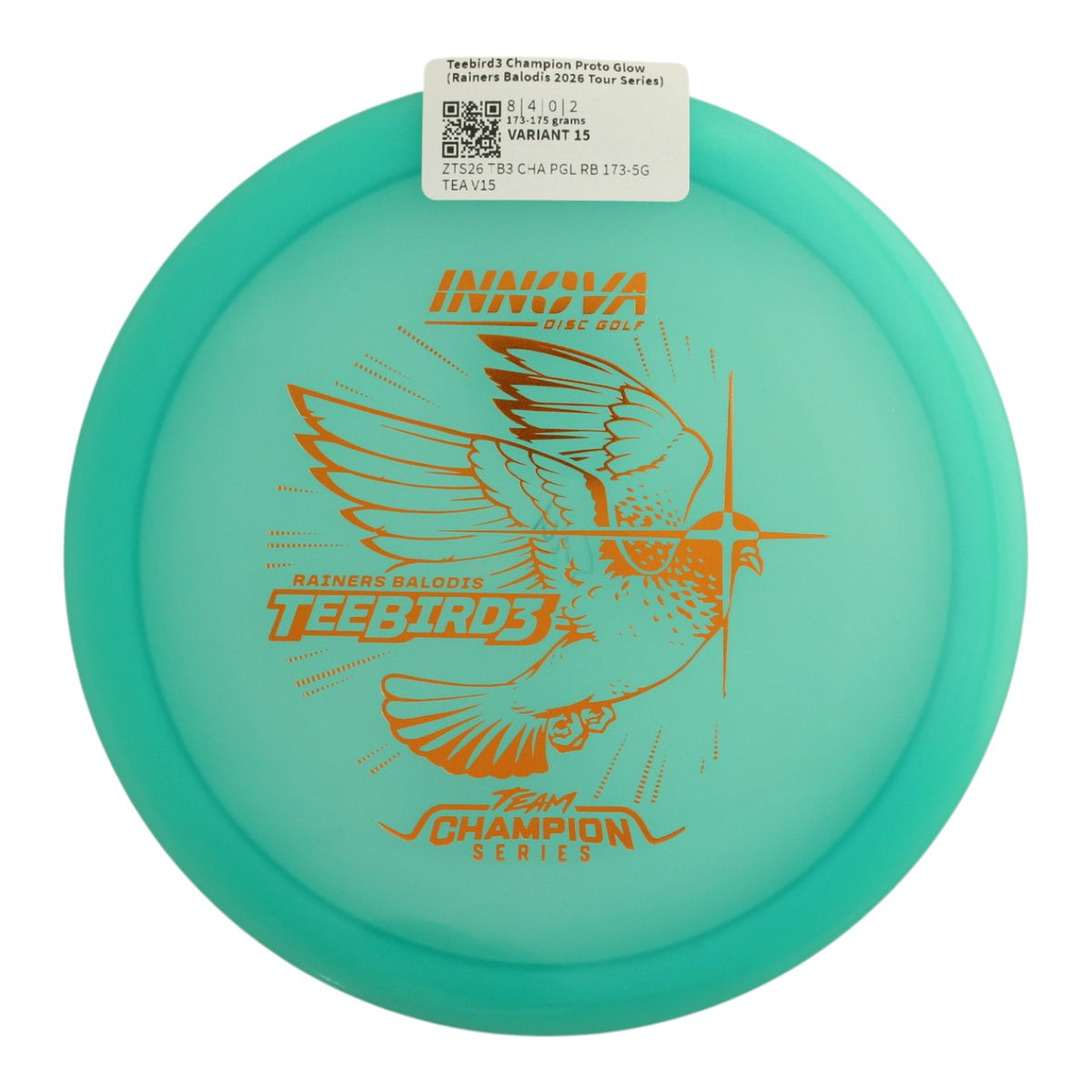 Teebird3 Champion Proto Glow (Rainers Balodis 2026 Tour Series)