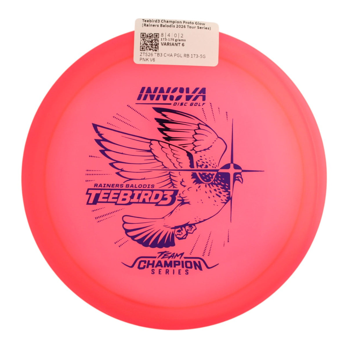 Teebird3 Champion Proto Glow (Rainers Balodis 2026 Tour Series)
