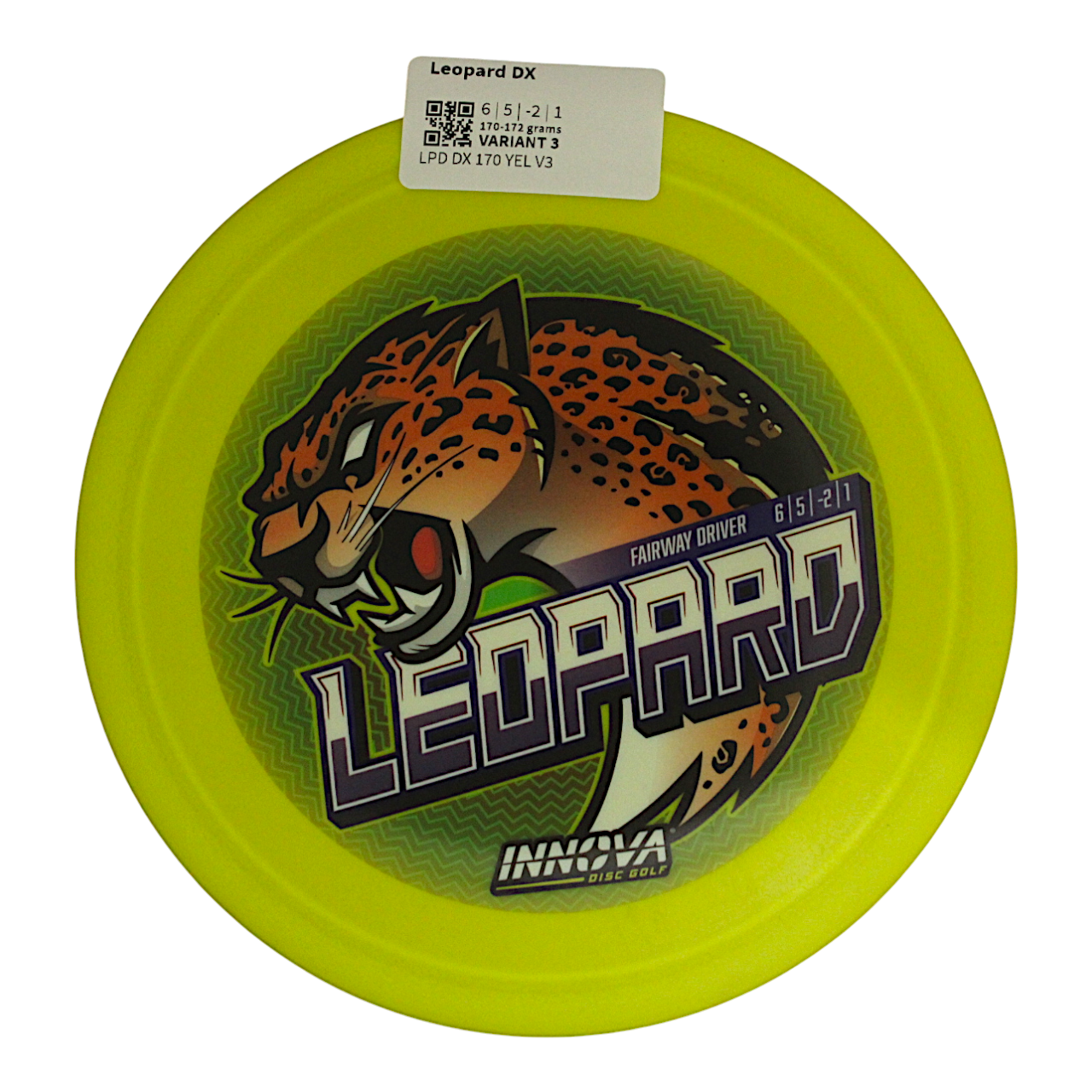 Innova Disc Golf Canada DX Leopard 	Fairway Driver	Good Glide	Increased Control	Versatile	good Speed Improved Glide	Comfortable Grip	Signature Edition	High Hold	High Flexibility	Durable Flex

 