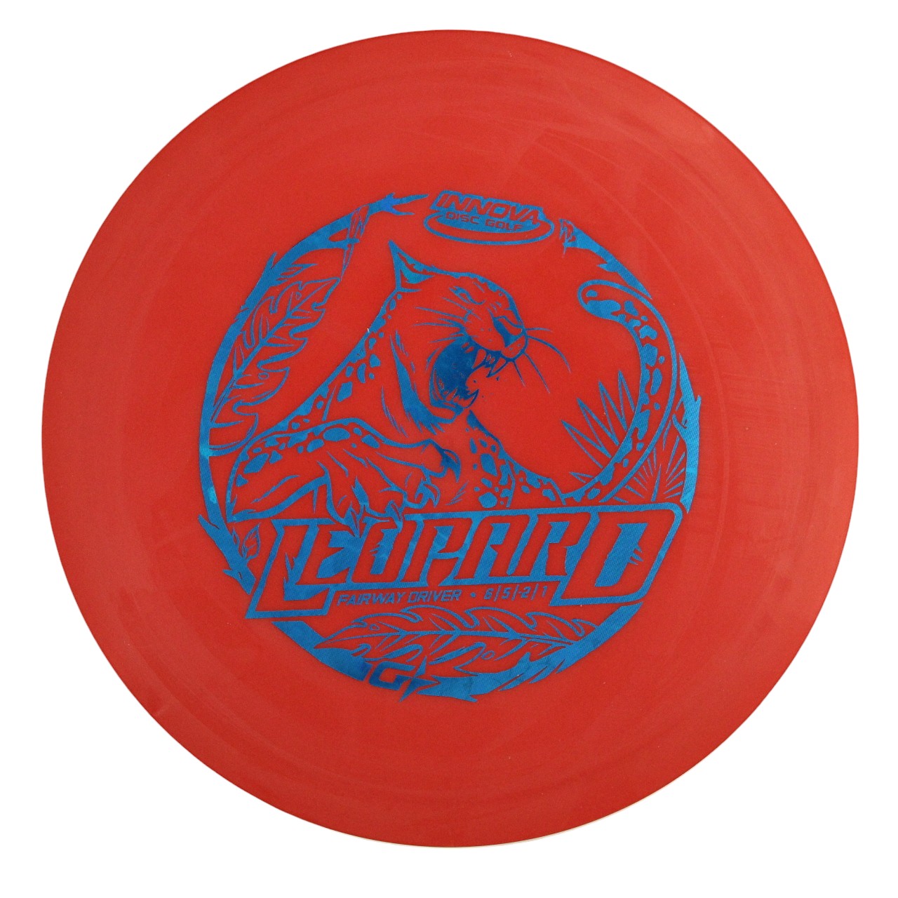 Innova Disc Golf Canada GStar Leopard Innova Disc Golf Canada GStar Leopard 	Fairway Driver	Good Glide	Increased Control	Versatile	good Speed Improved Glide	Comfortable Grip	Signature Edition	High Hold	High Flexibility	Durable Flex soft grip 

 