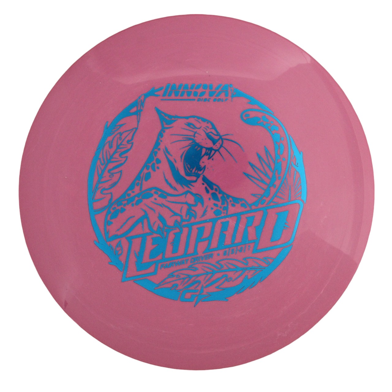 Innova Disc Golf Canada GStar LeopardInnova Disc Golf Canada GStar Leopard 	Fairway Driver	Good Glide	Increased Control	Versatile	good Speed Improved Glide	Comfortable Grip	Signature Edition	High Hold	High Flexibility	Durable Flex soft grip 

 