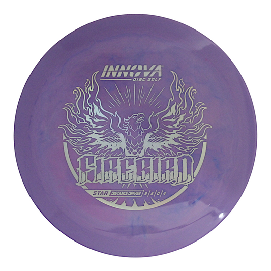 Innova Disc Golf Canada Firebird Distance Driver INNOVA DISC GOLF CANADA	Firebird
Great Durability Power Player	Headwind Use	Cold Hardened	Vibrant Colors	Durable Option	Textured Surface
Cold Grip	Power Driver	Fade finish
Forehand shots