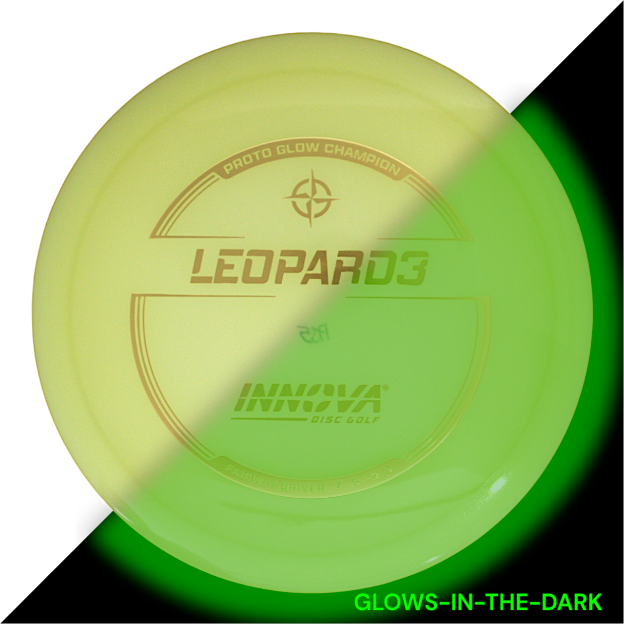 Innova Disc Golf Canada Proto Glow Champion Leopard3 Fairway Driver