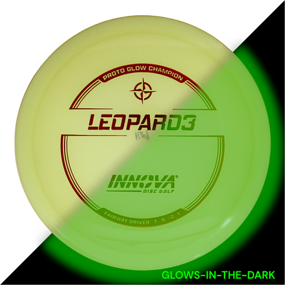 Innova Disc Golf Canada Proto Glow Champion Leopard3 Fairway Driver