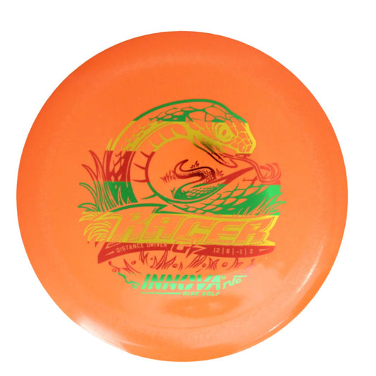 Innova Disc Golf GStar Racer Distance Driver	Flexible	Premium Opaque	Reliable Fade	Good Glide	High Speed	Wind Resistant
