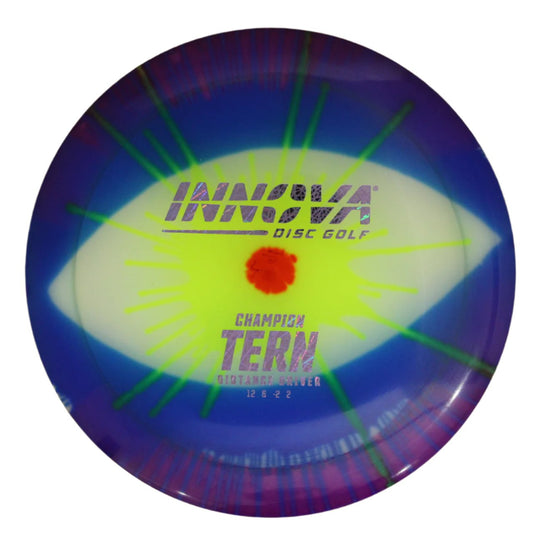 Innova Disc Golf Canada Champion I-Dye Tern Distance Driver Innova Disc Golf Canada Champion Tern distance driver Typical Quality	Regular Variety	Increased Control	Good for Windy Conditions	Versatile	Good Glide
