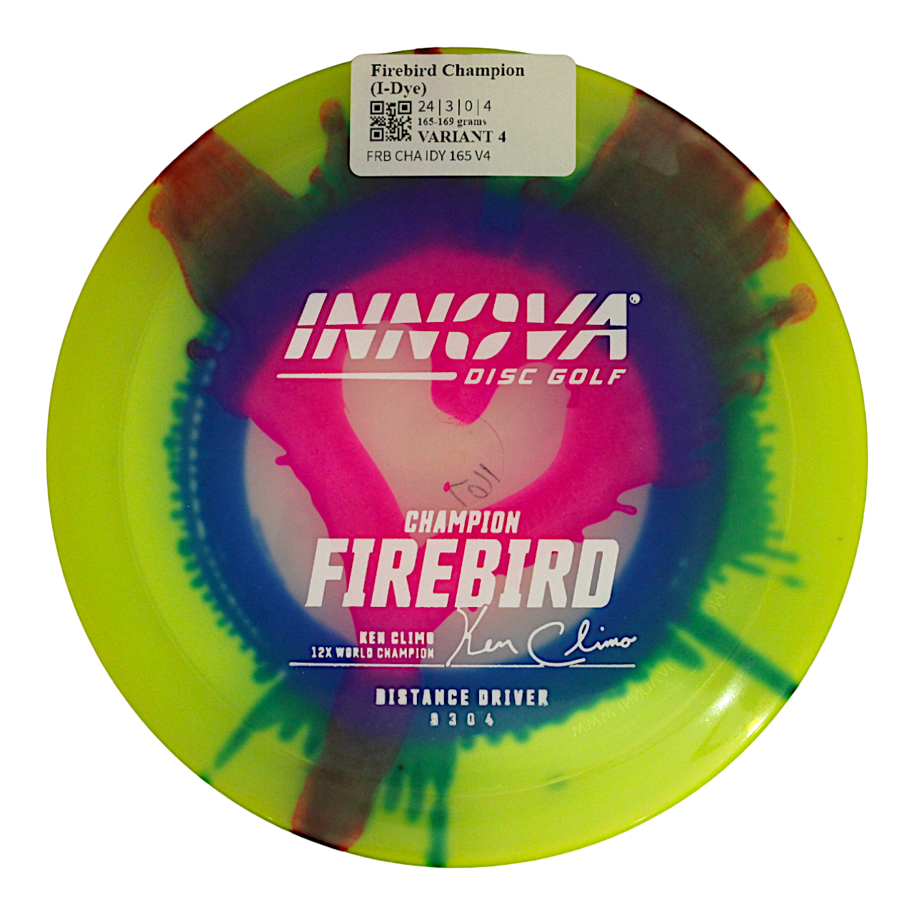 Innova Disc Golf Canada Champion I-
Dye Firebird Distance Driver