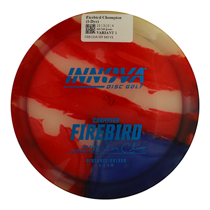 Innova Disc Golf Canada Champion I-
Dye Firebird Distance Driver