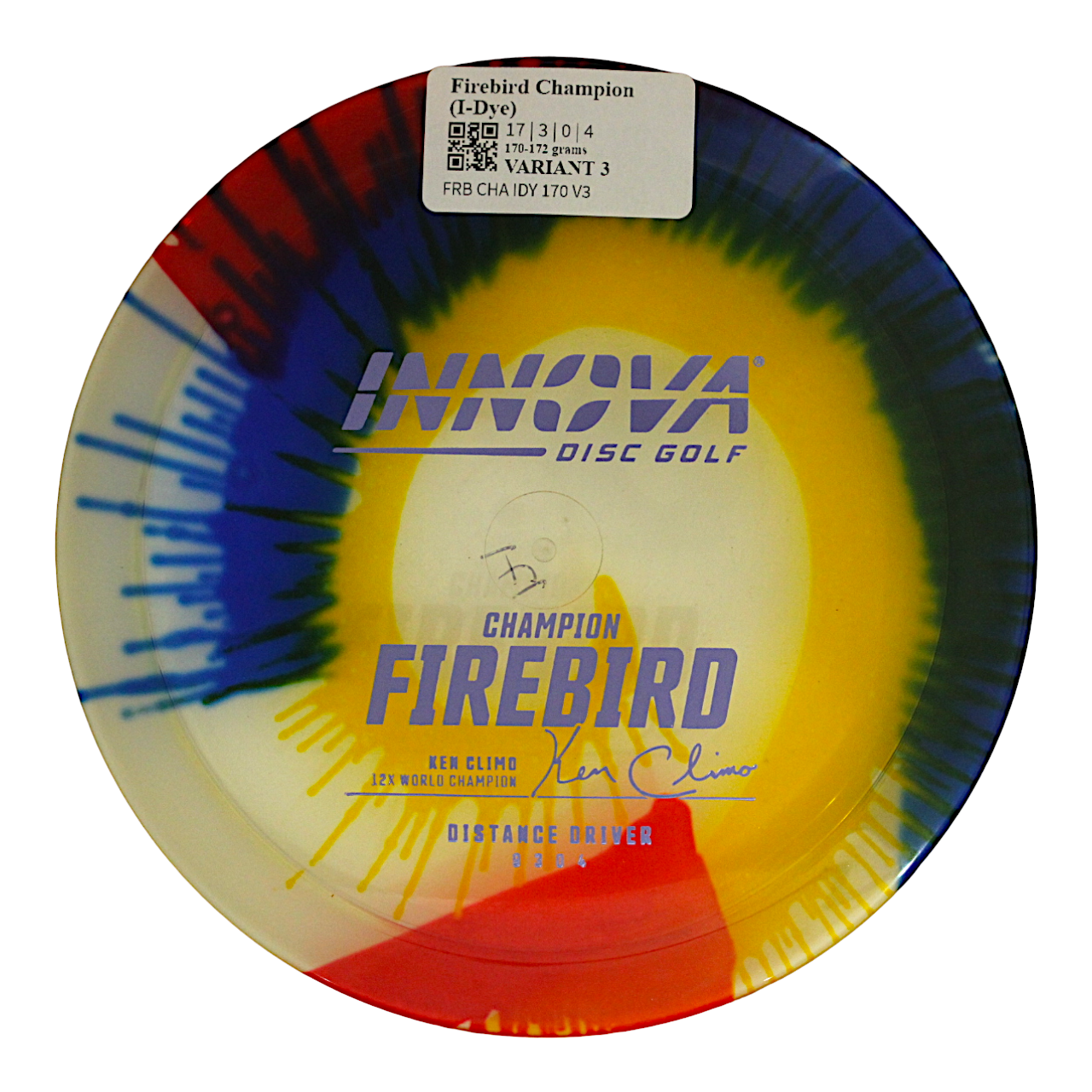 Innova Disc Golf Canada Champion I-
Dye Firebird Distance Driver