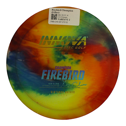 Innova Disc Golf Canada Champion I-
Dye Firebird Distance Driver