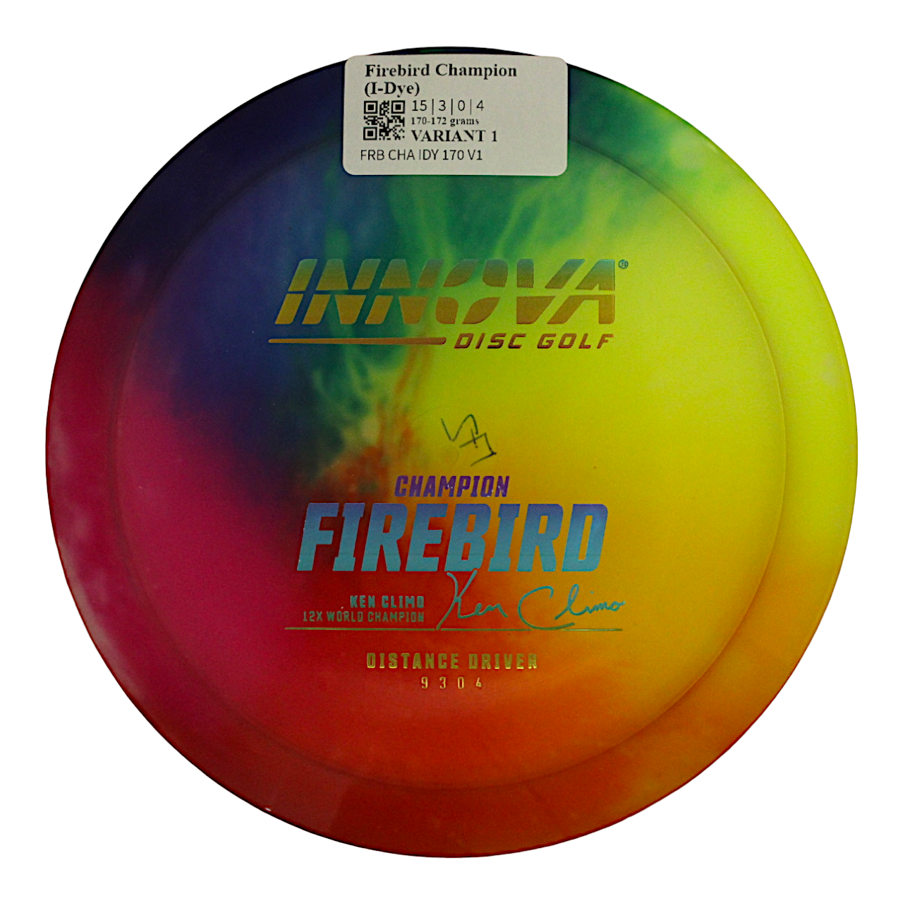 Innova Disc Golf Canada Champion I-
Dye Firebird Distance Driver