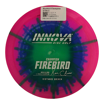 Innova Disc Golf Canada Champion I-
Dye Firebird Distance Driver