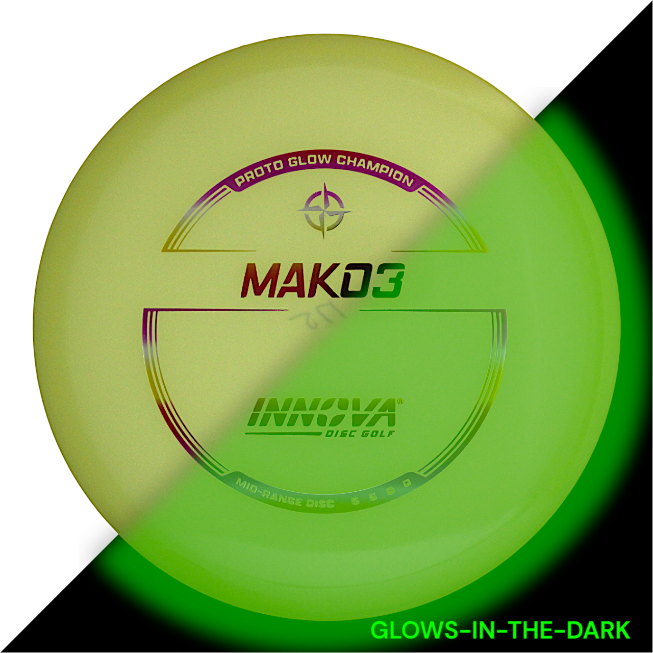 Innova Disc Golf Canada Proto Glow Champion Mako3 midrange