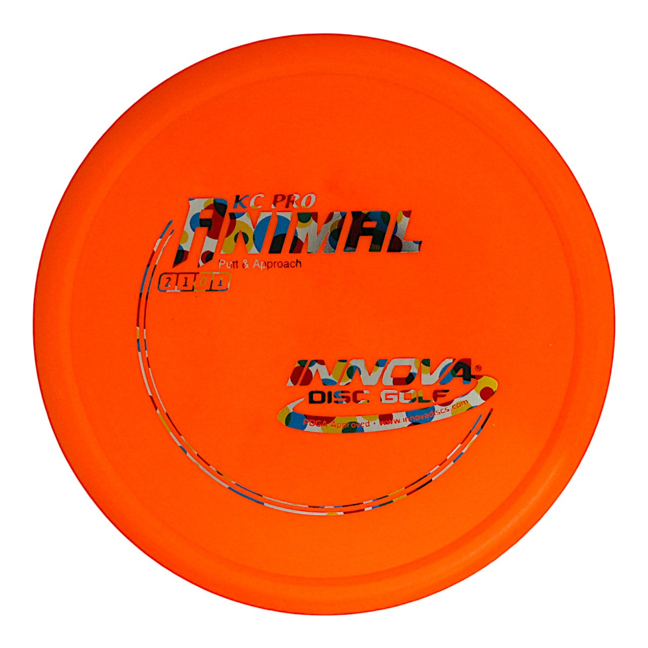 Innova Disc Golf Canada KC Pro Animal  Putt & Approach Disc Soft grip	Moderate durability	Best for putters and approaches	Good for beginners	Excellent for touch shots	Retains grip even when wet
