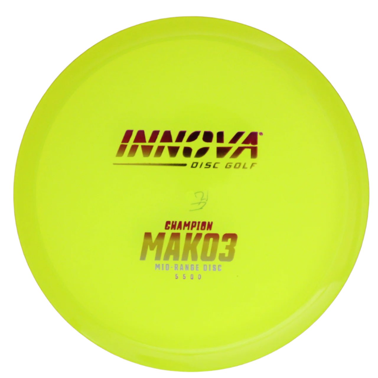 INNOVA DISC GOLF CANADA	Mako3	Midrange	Flexible	Premium feel	Ideal for Controlled Shots	Straight Shooter	Reliable Fade	Great Glide No fade No turn Beginner Friendly
