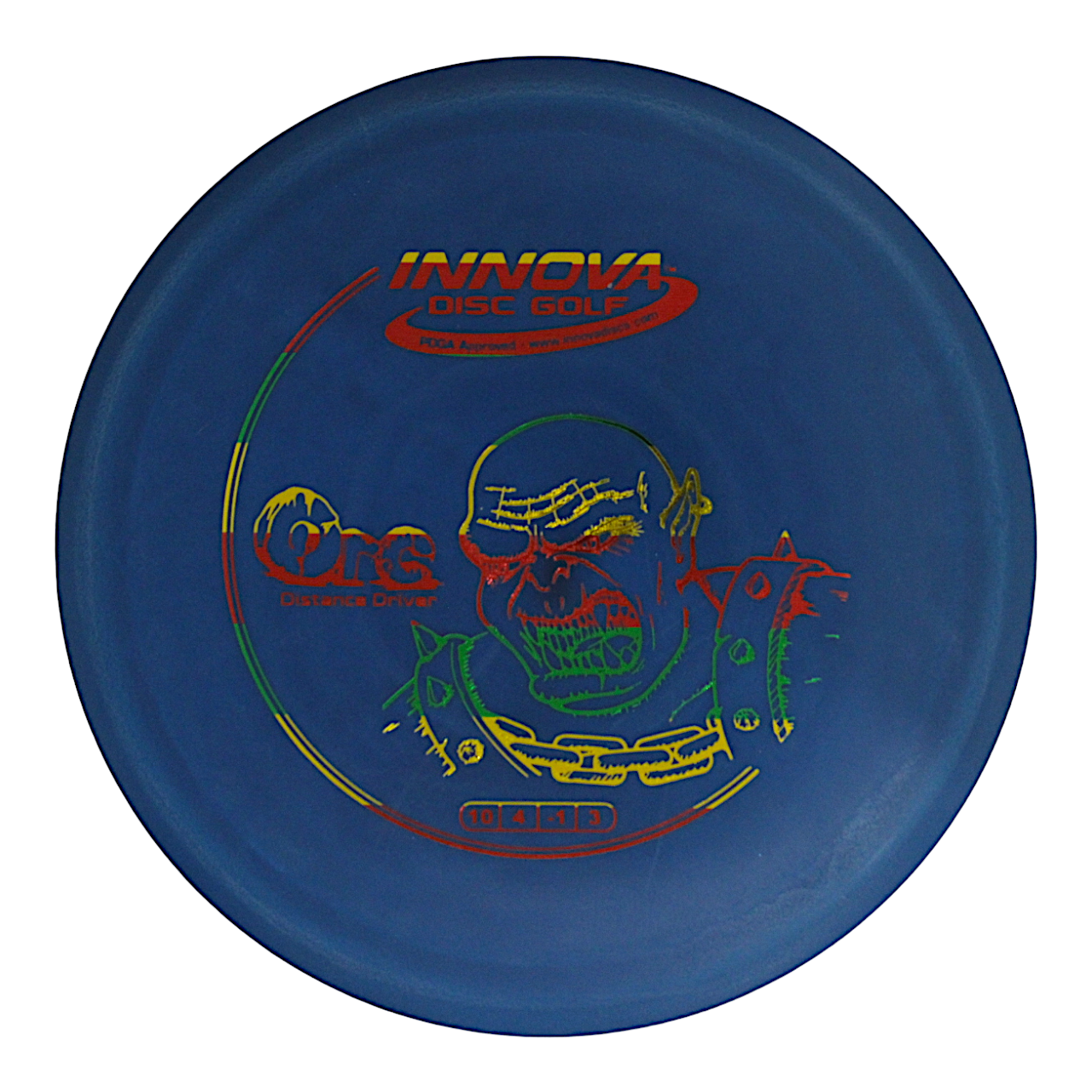 INNOVA DISC GOLF CANADA	Orc	Distance Driver	Weather Hold	Increased Stability	Good Fade	Controlled Shot	Cold Comfort	Softens Time
