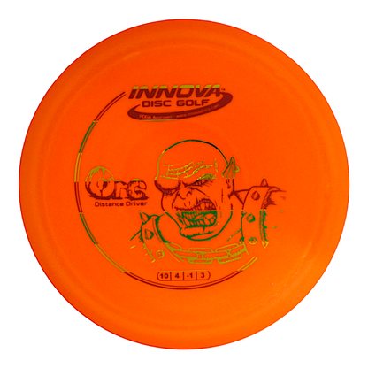 INNOVA DISC GOLF CANADA	Orc	Distance Driver	Weather Hold	Increased Stability	Good Fade	Controlled Shot	Cold Comfort	Softens Time
