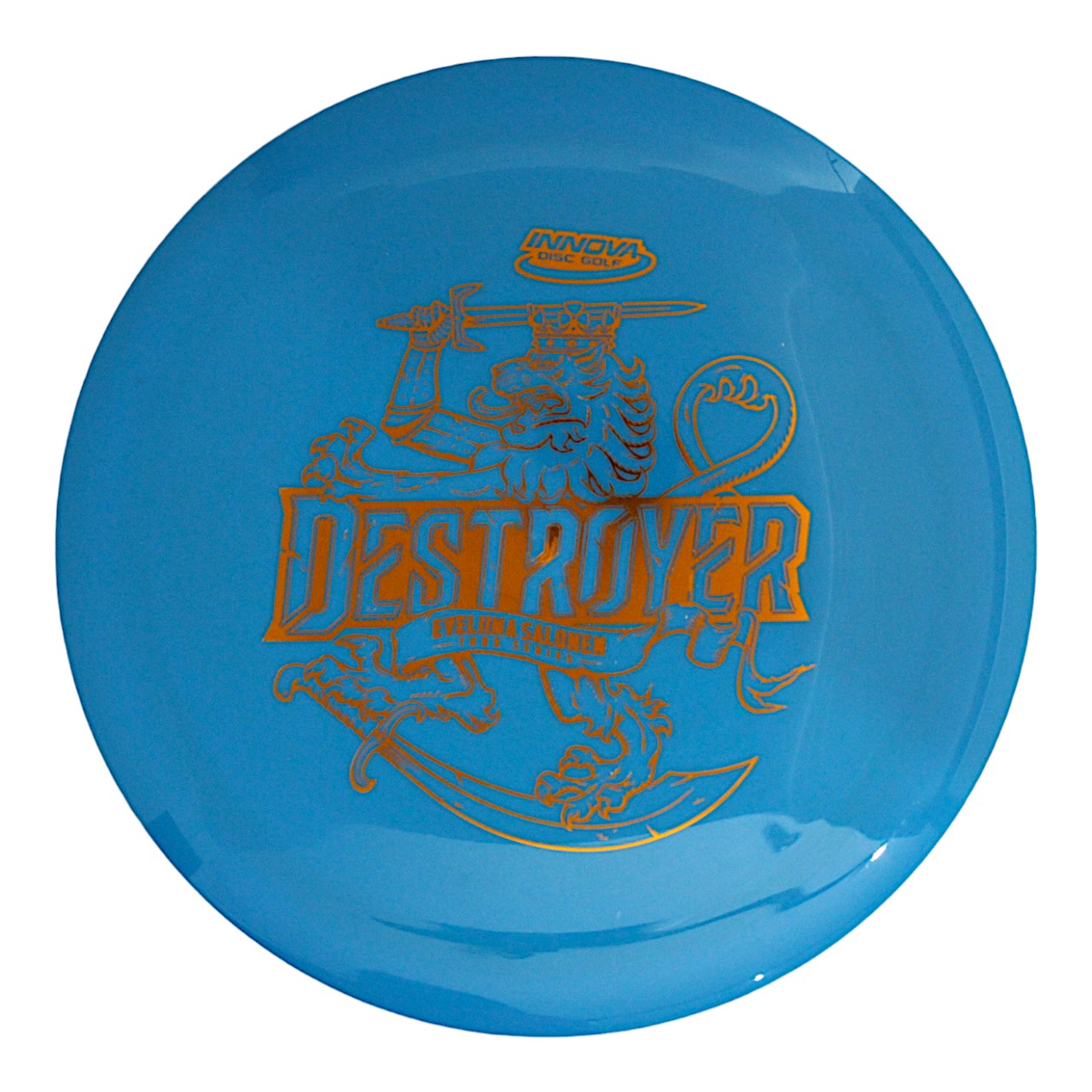 Destroyer Star (Eveliina Salonen 2021 Tour Series) INNOVA DISC GOLF CANADA	Destroyer	Distance Driver	Flexible	Premium Opaque	Grips Well	Overstable	Impact Resistant INNOVA DISC GOLF CANADA	Star Destroyer
Distance Driver	Slick Finish	Versatile Colors	Great Durability	and grip Overstable	Impact Resistant	Improved Glide Flexible in cooler conditions	Great for distance and control	Maintains stability over time	Comfortable for grip


