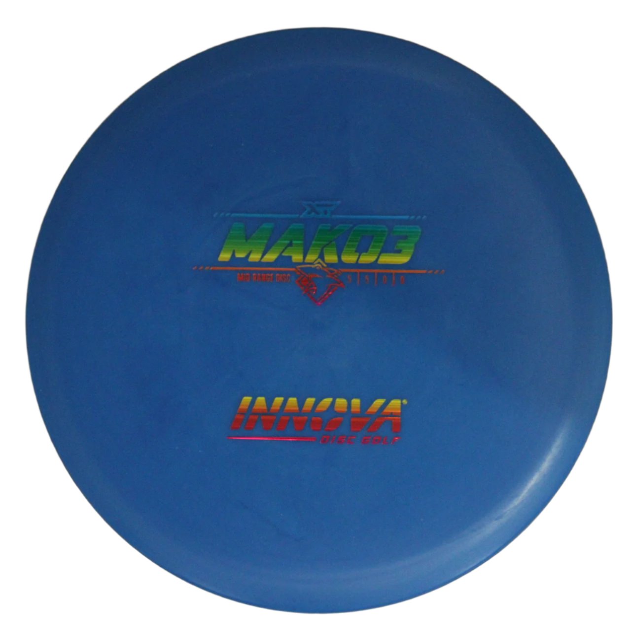  Innova Disc Golf Canada Champion Mako3 Midrange	Flexible	Premium feel	Ideal for Controlled Shots	Straight Shooter	Reliable Fade	Great Glide No fade No turn Beginner Friendly
Glows in dark 