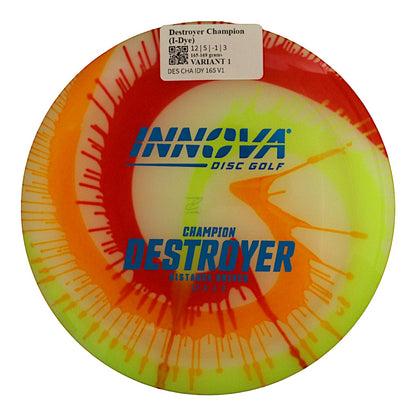 Innova Disc Golf Canada Champion I-
Dye Destroyer Distance Driver