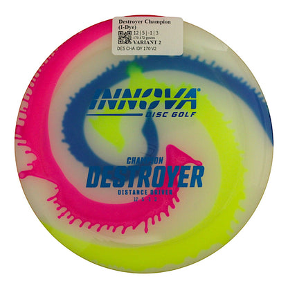 Innova Disc Golf Canada Champion I-
Dye Destroyer Distance Driver