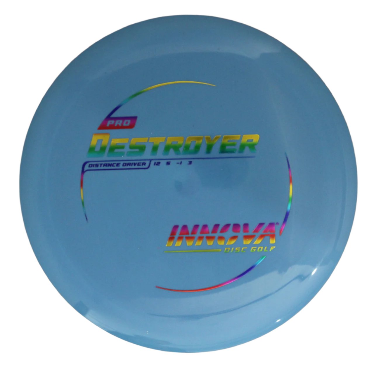 INNOVA DISC GOLF CANADA	Pro Destroyer
Distance Driver	Slick Finish	Versatile Colors	Good Durability	and grip Overstable	Impact Resistant	Improved Glide Flexible in cooler conditions	Great for distance and control	Maintains stability over time	Comfortable for grip lightweight

