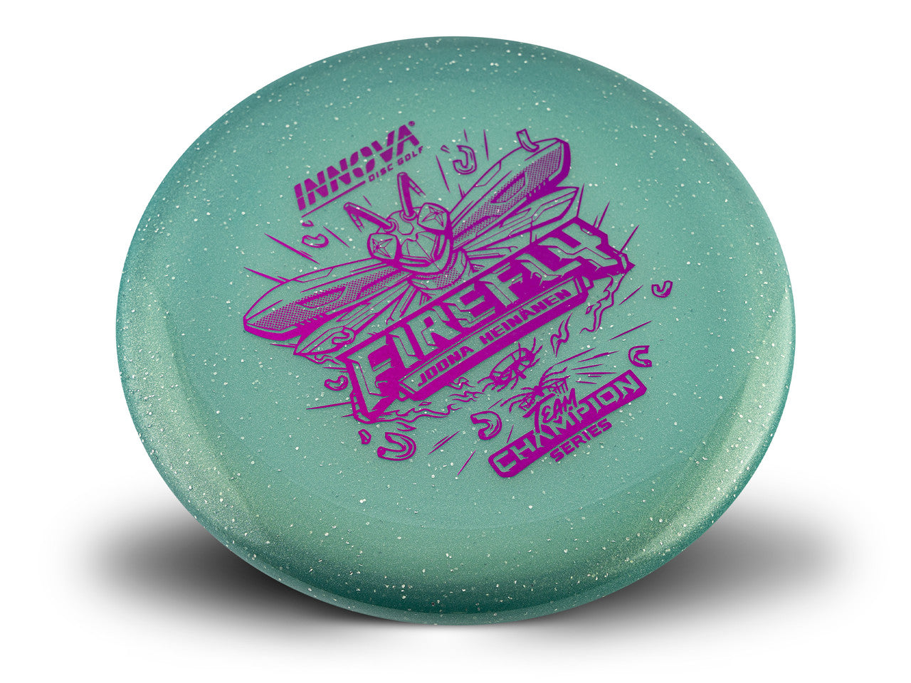 Innova Disc Golf Joona Heinanen 2024 Tour Series Champion Moondust Firefly 
INNOVA DISC GOLF CANADA	Aviar	Putter	Elastic	Opaque Premium	Great Glide	High Speed	Good for Windy Conditions	Soft Plastic Opaque Premium	Reliable Fade	Comfortable Feel	Beginner Friendly	Moderate Flexibility

