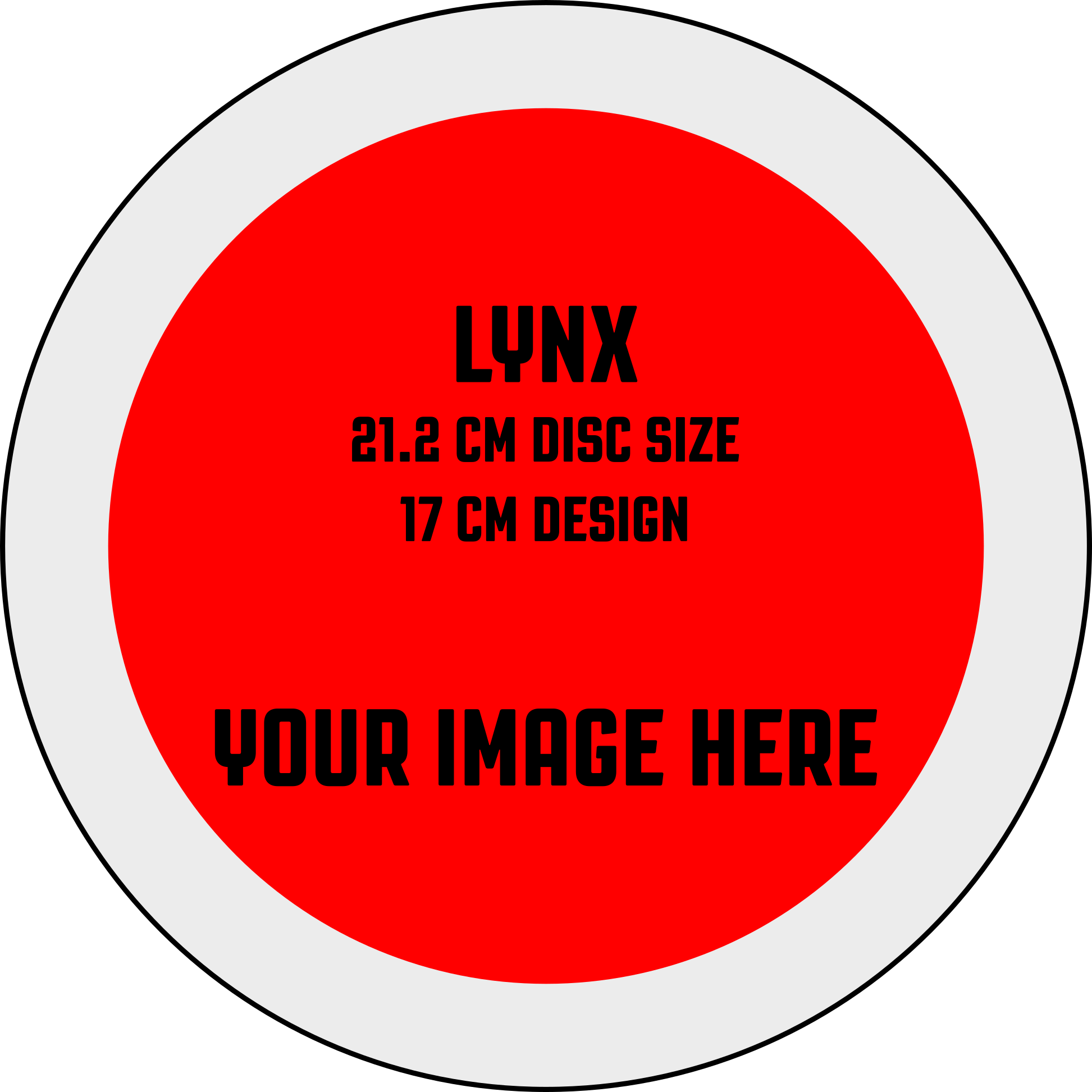 Custom INNColour Printed Disc (Star/Classic Glow Champion)