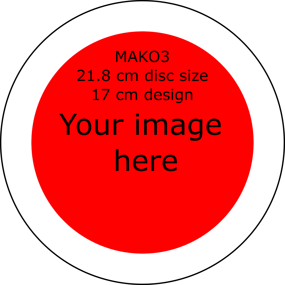 Custom INNColour Printed Disc