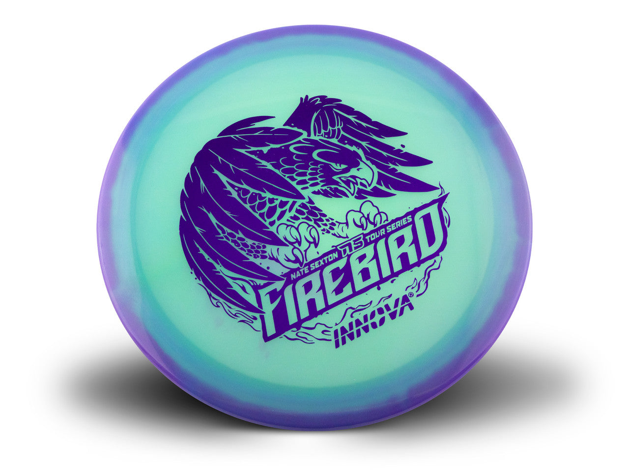 Firebird Proto Glow Halo Champion (Nate Sexton 2024 Tour Series) INNOVA DISC GOLF CANADA	Firebird	Star	Fairway Driver	Superior grip	Good durability	Consistent flight path
Stable flight path Resistant to scratches

