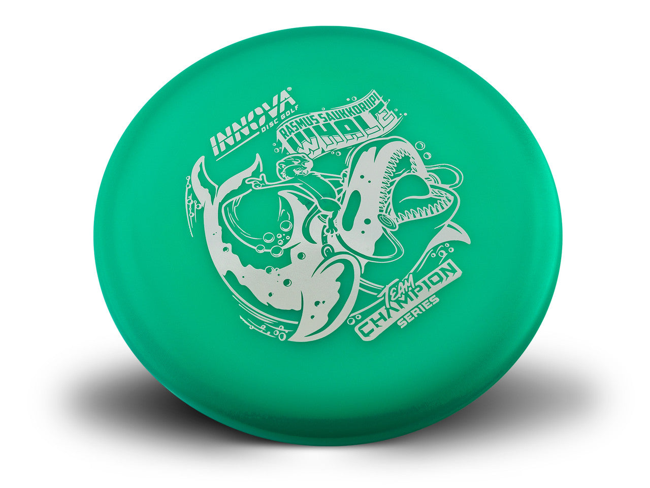 Innova Disc Golf Canada Limited Production Premium Whale Putter	Elastic glow	Opaque Premium	Reliable Fade	Comfortable Feel	Beginner Friendly	Moderate Flexibility Durable custom stamp 
