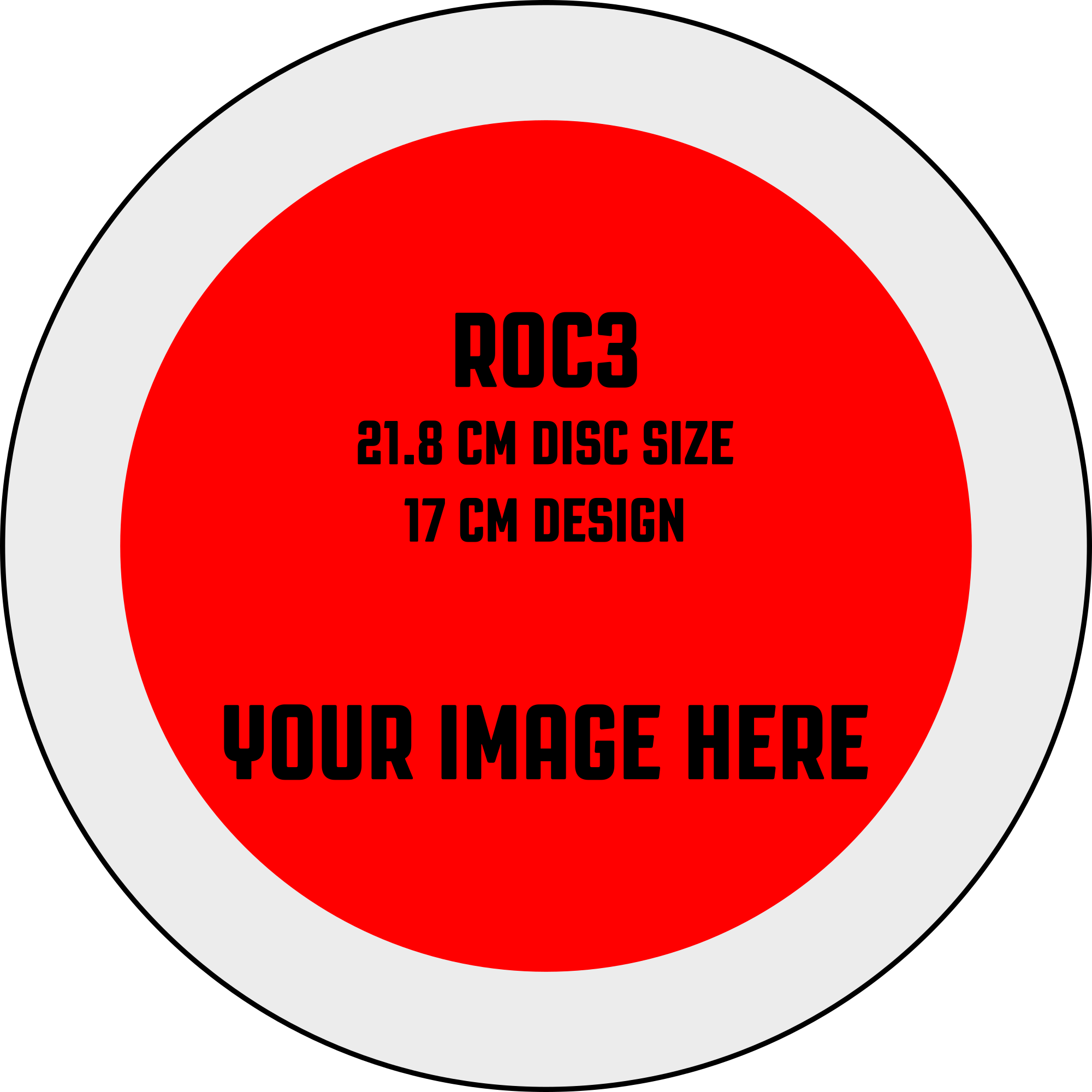 Custom INNColour Printed Disc (Star/Classic Glow Champion)