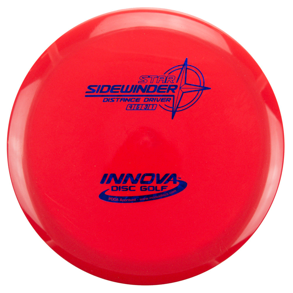 INNOVA DISC GOLF CANADA
Sidewinder  Superior grip	Great durability	Consistent understable flight path	Suitable for all skill levels	Good for distance and control	Versatile for different shots great glide
