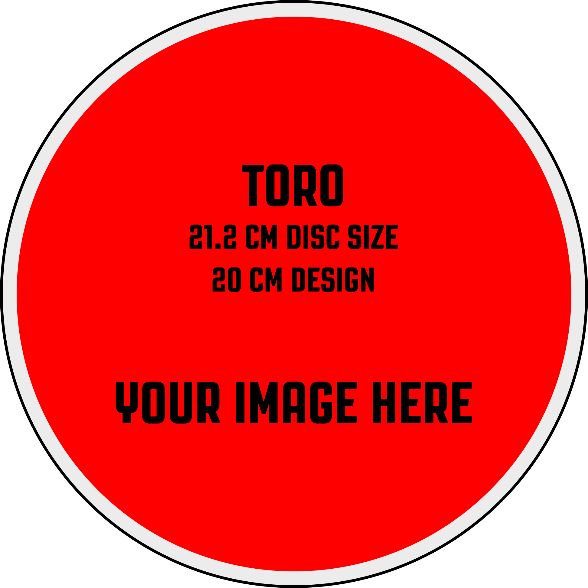 Custom INNColour Printed Disc (Star/Classic Glow Champion)