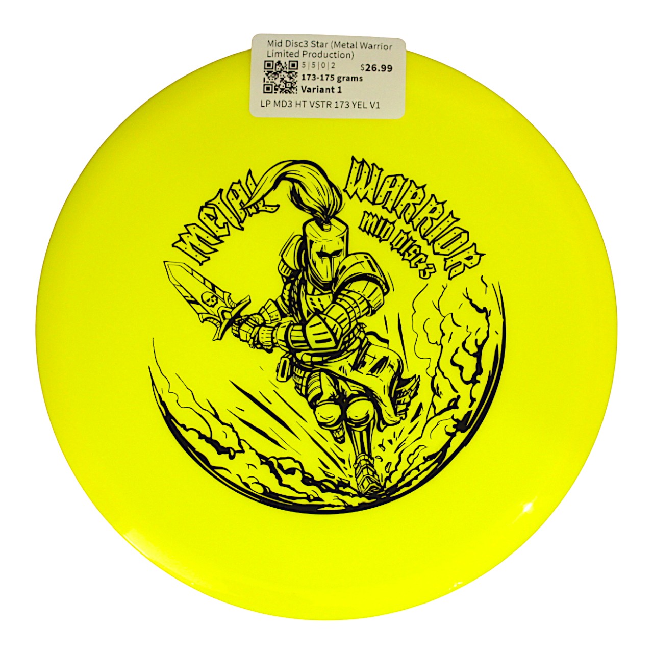 Mid Disc3 Star (Metal Warrior - Limited Production)
