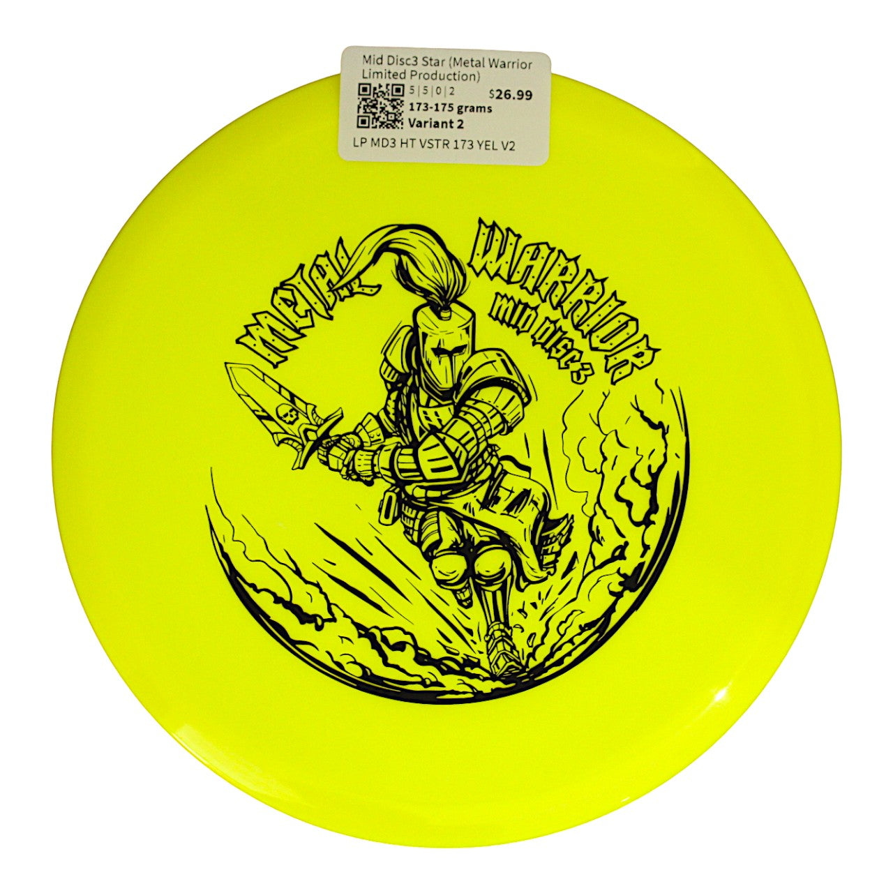 Mid Disc3 Star (Metal Warrior - Limited Production)