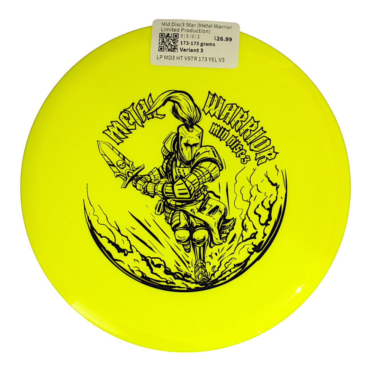 Mid Disc3 Star (Metal Warrior - Limited Production)