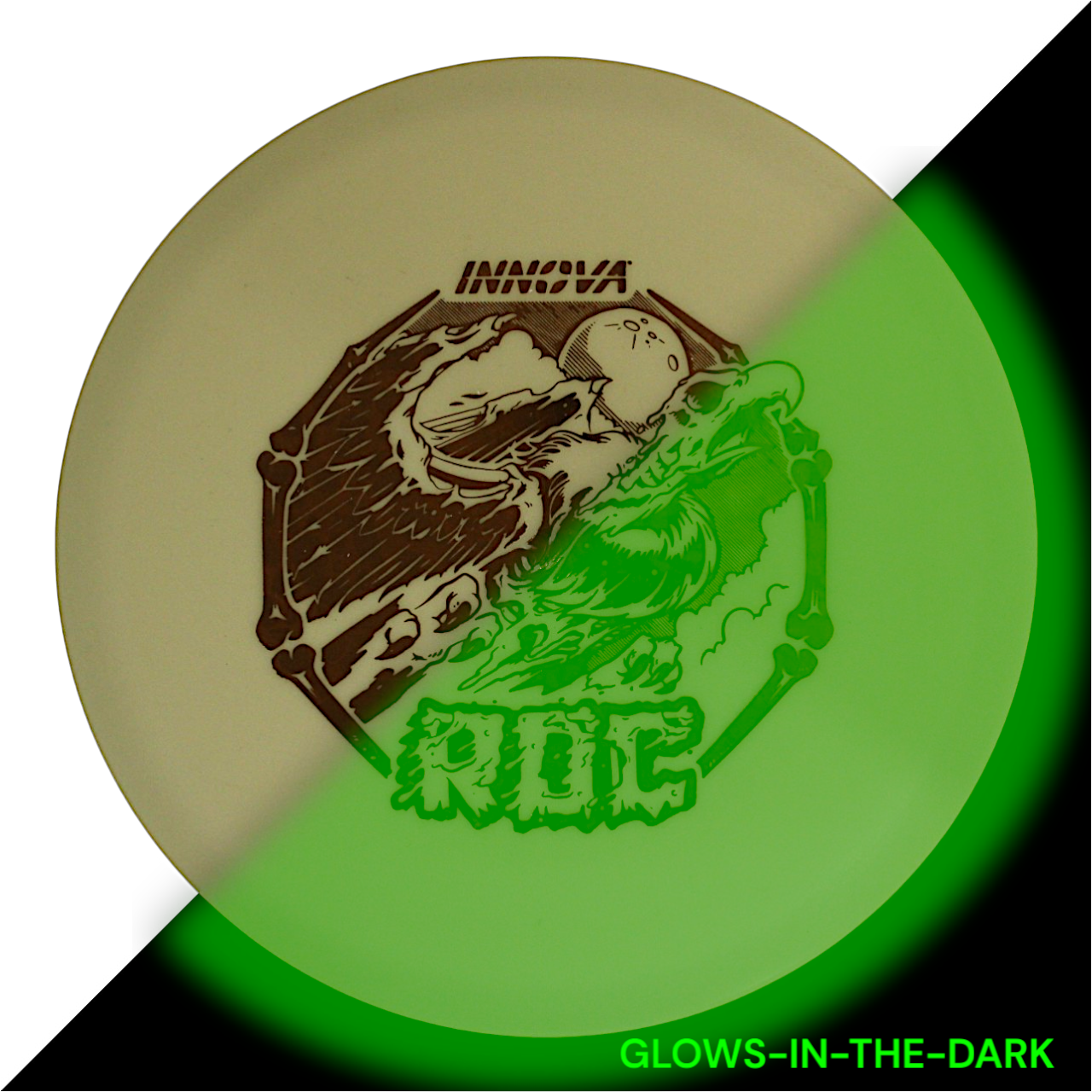 Innova Disc Golf Canada Proto Glow DX Roc midrange Halloween Edition