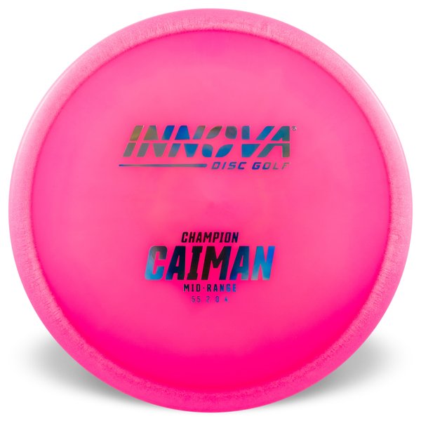 INNOVA DISC GOLF CANADA Caiman Comfortable Hold	Slow Glide	Reliable Cold	Consistent Control	Excellent Cushion Longer Lifespan	Balanced Feel	Reliable Release	Durable Option