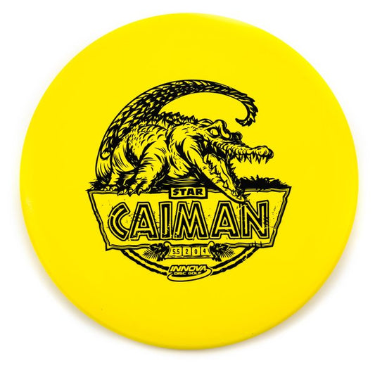 INNOVA DISC GOLF CANADA Caiman Comfortable Hold	Slow Glide	Reliable Cold	Consistent Control	Excellent Cushion Longer Lifespan	Balanced Feel	Reliable Release	Durable Option