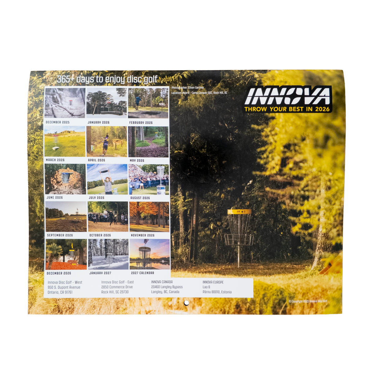 Innova 2026 Calendar